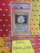 chansey Basisset 2 PSA 9 NEUWERTIG PSA Fehler 1999-2000 