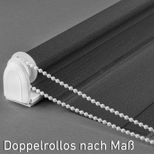 Doppelrollo nach maß - nach, klemmfix