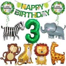 Dschungel Deko 3 Geburtstag
