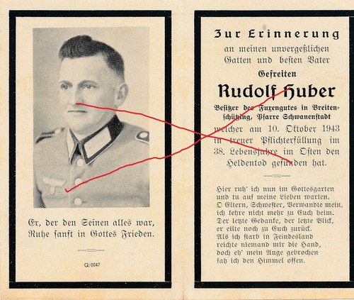 57695 sterbebild deutscher - sterbebild,