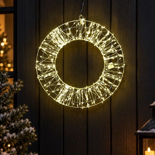 Led kranz 30cm lichterkranz - 30cm,
