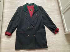 Wolfgang Kaiser Damen Mantel Trachten Loden Gr. 38 Schurwolle