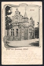 Ansichtskarte Gerolstein, Der Bahnhof 1903 