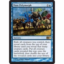 + Mass Polymorph near mint englisch M11 Core Set Rare MtG Magic the Gathering +