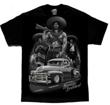 DGA Bandido Boulevard Mexico Urban Cowboys Outlaws Low Rider Erwachsene T-Shirt