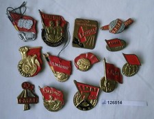 13 seltene DDR 1.Mai Abzeichen
