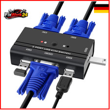 KVM Switch VGA 2 Port USB 2.0