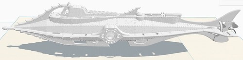 Nautilus futuristisches boot - nautilus, u-boot