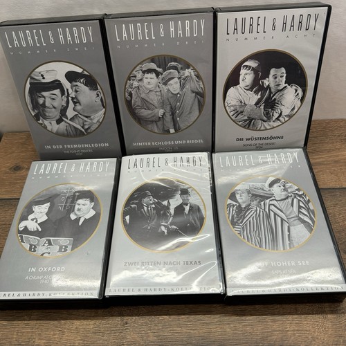 Laurel hardy vhs neu - laurel, &