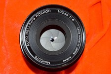 MINOLTA AUTO BELLOWS ROKKOR 100mm F=1:4 MD