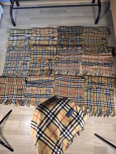 Vintage burberry schal scarf - burberry,