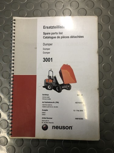 Neuson modell 3001 - neuson, 3001-ae