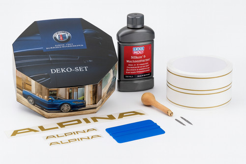 Alpina deko set - deko-set, gold