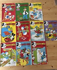 Micky Maus 1976/1979 10 Hefte
