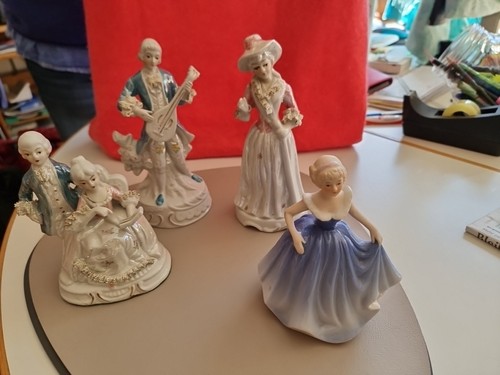 Porzellanfiguren wiener art - 4,
