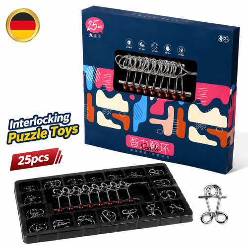 Tlg rätsel puzzle set - 25-tlg, rätsel-puzzle-set