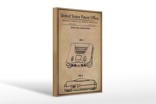 Holzschild patent 20x30 - patent,