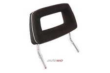 857881903C Audi 80/90/Coupe Typ 81/85/Urquattro Kopfstütze Stoff Vorne graphit