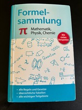 Formelsammlung Mathematik, Physik, Chemie Ideal für Schule, Studium u. Beruf