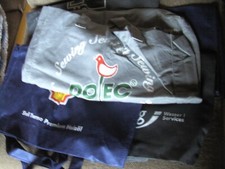 Einkaufstaschen/Beutel 5 Stück 3 x grau 2 x blau Werbemittel