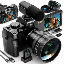 48MP 4K Digitalkamera 16X