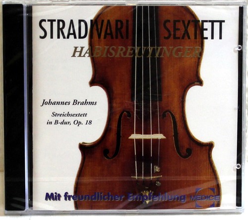 Brahms stradivari sectett - cd,