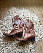 Buffalo leder cowboy - buffalo, stiefel