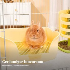 Plastik Hasenklo Erhöhte