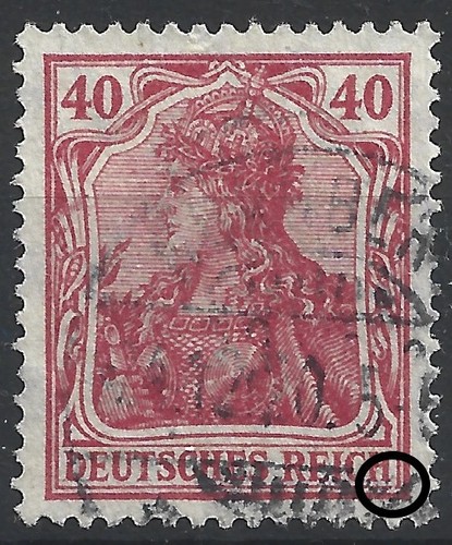 Germania minr 145aii mit - 145aii,