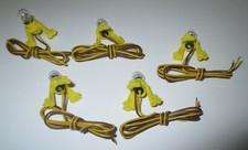 Beleuchtungssockel für Modellhäuser E5.5  19V  5 Stück  komplett  -  NEU
