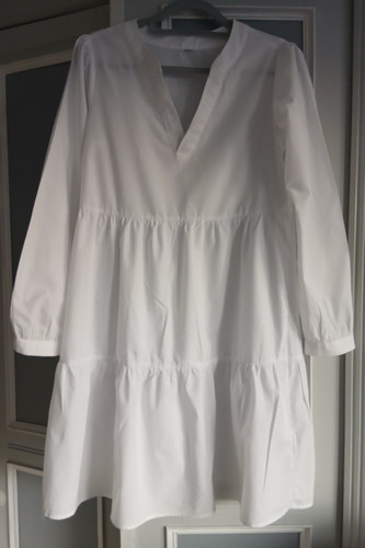 Weißes sommerkleid aus - sommerkleid,