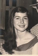 Vintage Foto Schönes Mädchen