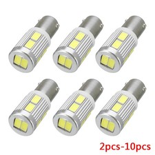 2x-8x H6W BAX9S 10 LED 6000k