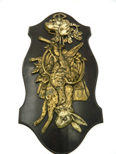 Antik Jagd Relief Wandbild