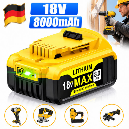 Lithium ionen akku - lithium-ionen-akku, 8000mah