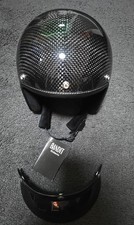 Bandit Jethelm Carbon Motorradhelm Neu Gr.L Incl. Visier