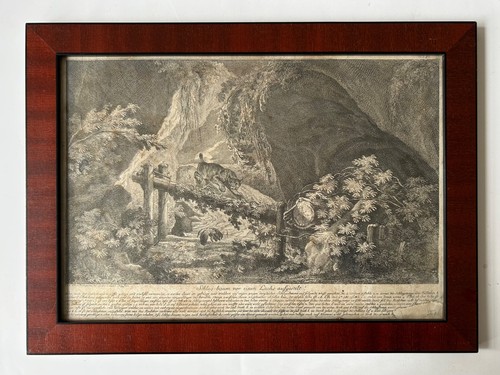 Kupferstich johann elias - kupferstich,