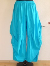 Moonshine Mode° Weite Lagenlook Ballon Hose Taschen ~ Türkis ~ 1 - 2
