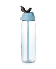 Tupperware 750 ml EcoEasy Premium Eco Easy mit Trinkhalm Flasche Sportfreund