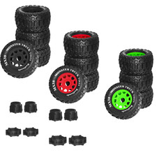 Bigfoot-Reifen 17mm Nabe für 1/10 MX38 RC Off Road Badlands Monster Truck 