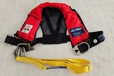 Rettungsweste Secumar Bolero, mit 3 Punkt Lifebelt, Rot