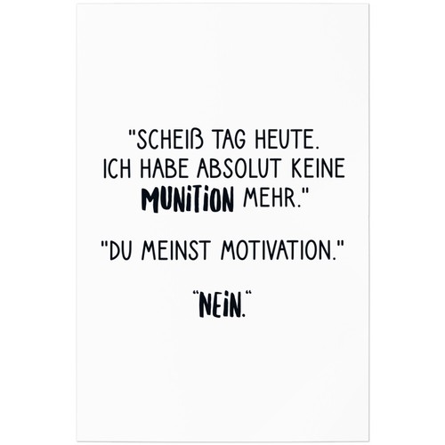 Scheiß tag heute keine - scheiß, heute.