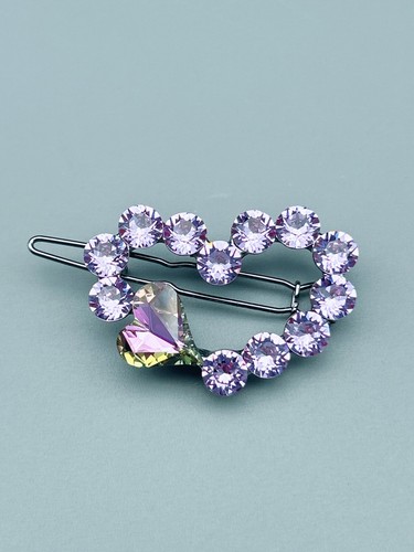 Haarclip mit swarovski - haarclip,