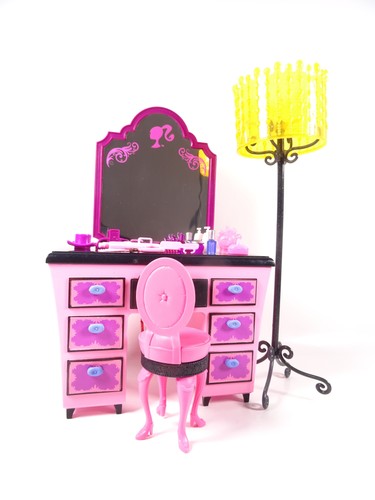 Barbie möbel glam vanity - vanity, de