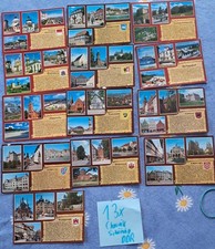 Konvolut von 13 Chronik AK von