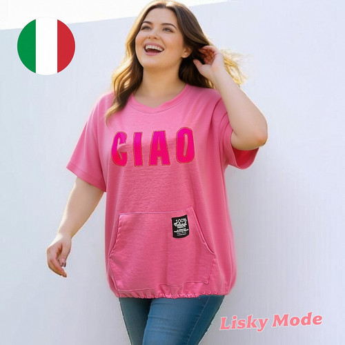 Italy damen shirt oversized - italy,
