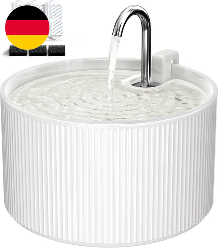 Keramik-Katzenbrunnen