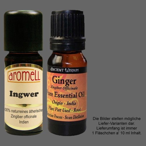 ätherisches öl ingwer 10ml - ingwer,