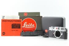 Ernst Leitz Wetzlar Gmbh " Fast Unbenutzt CM Leica M6 Silber 0.72 10414 Kamera