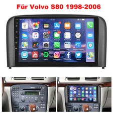 1+16GB Für Volvo S80 1998-2006 9'' Autoradio GPS Navi Wifi BT FM MP5 Player